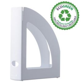 Archivo 2000 Cajetín Ecogreen Lomo Ollao 80 mm, Revistero A4 Reciclado Blanco Pastel, 250x80x320 mm Precio: 2.50000036. SKU: B1DPW2MZ46