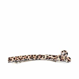 Inca Pasador de Pelo para Niñas y Bebés, Flor Animal Print Marrón con Circonitas Brillantes, 8 cm - 1 Unidad Precio: 3.50000002. SKU: B1FKN422PY
