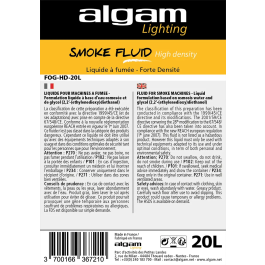 Algamlight Líquido Alta Densidad Para Máquinas De Humo - 20 Litros