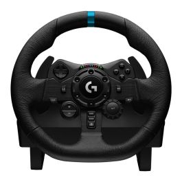 Logitech G923 Volante y Pedales para Carreras - Realismo sin Precedentes con Force Feedback