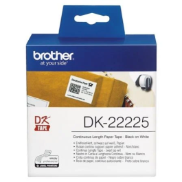 Brother DK-22205 Cinta Continua Térmica Adhesiva de Papel - Blanco - 38 mm x 30,48 M Precio: 12.50000059. SKU: B1JVJR3Q97