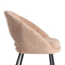 Taburete Rosa Tejido-Metal Contract 53 X 48 X 100 cm