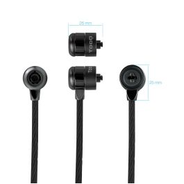 TOOQ Cable de Seguridad T-LOCK con Llave para Portatiles 1.5 metros, Gris Oscuro