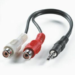 ROLINE 11.09.4340 Cable 3.5mm a 2x RCA Macho Hembra 0.2m Negro Precio: 7.1995. SKU: B1FSSC5FTK