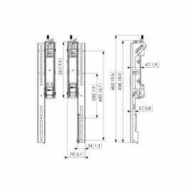 Vogel's PFS 3504 Interface 3-D Adjustable Display Strip Vogel's PFS 3504 Interface 3-D Adjustable Display Strip