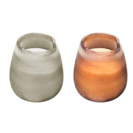 DKD Home Decor Vela Urban de Cera de Soja y Cristal, 1600gr, Gris Ambar, 121x16x12cm (Pack 2) Precio: 47.49999958. SKU: B1C8FSE42Y