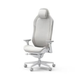 Fractal Design FD-CH-RE1F-02 silla para videojuegos Silla para videojuegos de PC Asiento acolchado Blanco