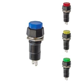 Edm Pulsador con base hexagonal 1A 250V, colores surtidos Precio: 0.88999977. SKU: B1B9VTYENG