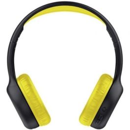 Trust 25405 Auriculares Inalámbricos Infantiles Nouna Kids con Micrófono, Bluetooth, Límite Volumen 85 dB, 15h Batería, Plegables, Negros