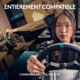Logitech G923 Volante y Pedales para Carreras - Realismo sin Precedentes con Force Feedback Logitech G923 Volante y Pedales para Carreras - Realismo sin Precedentes con Force Feedback