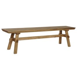 Banqueta Home ESPRIT Marrón Madera de pino 180 x 35 x 47 cm Banqueta Home ESPRIT Marrón Madera de pino 180 x 35 x 47 cm
