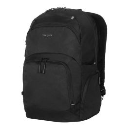 Targus CN600GL Mochila para portátil de 16", ecológica y resistente al agua, Negro