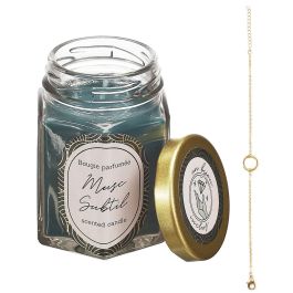 Home Deco Factory Vela Perfumada Pour Elle con Joya Sorpresa (Pulsera Bisuteria)