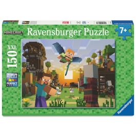 RAVENSBURGER Puzzle Minecraft XXL 150 piezas, 49x36cm, +6 años