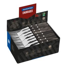 Tramontina Tenedor de Mesa Polywood Castaño Acero Inoxidable Mango Tratado Caja Expositora 60 Unidades Precio: 102.50000024. SKU: B1AYYESYRG