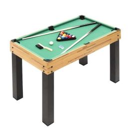 Mesa multijuegos de madera 12 en 1 124x61x81 cm Mesa multijuegos de madera 12 en 1 124x61x81 cm