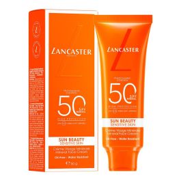 Lancaster SUN BEAUTY Crema Facial Mineral SPF50 Piel Sensible 30 ml con Protección de Amplio Espectro