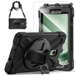 eSTUFF Galaxy Tab Active3/Active5 CHICAGO Full Body Defender Case with built-in screen protector - Black Precio: 47.49999958. SKU: B166BPBFNC
