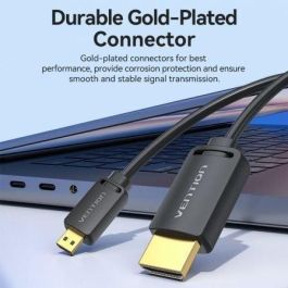 Cable HDMI 4K Vention AGHBF/ HDMI Macho - Mini HDMI Macho/ 1m/ Negro Cable HDMI 4K Vention AGHBF/ HDMI Macho - Mini HDMI Macho/ 1m/ Negro