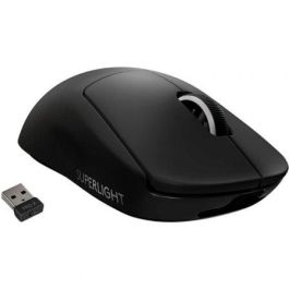 Logitech PRO X SUPERLIGHT Wireless Gaming Mouse, RF Wireless, Lithium Polymer (LiPo), Black Precio: 128.49999987. SKU: S7816521