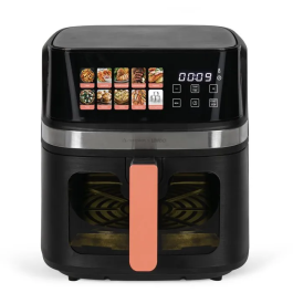 Livoo DOC343CO Freidora de aire sin aceite 8 L 1700 W con 30 recetas por código QR, pantalla táctil digital, edición Marmiton Precio: 119.4996. SKU: B14S6W2TLA