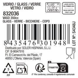 Vaso Coliseo 350 ml - La Mediterranea (48 Unidades) Vaso Coliseo 350 ml - La Mediterranea (48 Unidades)