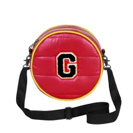 Harry Potter Bolso Redondo Padding G Rojo - 18.5x18.5x5 cm, 1.50 L, Nylon, Correa Ajustable Harry Potter Bolso Redondo Padding G Rojo - 18.5x18.5x5 cm, 1.50 L, Nylon, Correa Ajustable