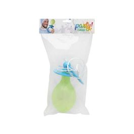 Chupete Gigante Azul Y Verde Con Cinta 19 cm Accesorio Disfraz Carnaval Despedida Soltero/a