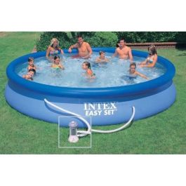Kit de piscina independiente redondo Easy Set de INTEX - 457,2 x 83,82 cm Kit de piscina independiente redondo Easy Set de INTEX - 457,2 x 83,82 cm