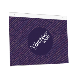 Archivo 2000 Expositor Mural DIN A4 Horizontal 300x235 mm Cristal Transparente