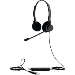 Jabra BIZ 2300 USB Duo MS NC Auriculares Diadema Binaural con Micrófono y Cancelación de Ruido para Oficina/Centro de Llamadas