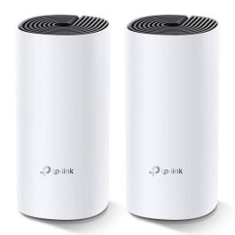 TP-LINK Deco M4 (2-pack) Router Inalámbrico Doble Banda 2.4 GHz / 5 GHz Gigabit Ethernet Negro Blanco