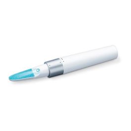 Beurer MP-18 Set de Manicura Eléctrico con 3 Accesorios, 2 Velocidades y Luz LED