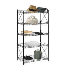 Estantería de Metal 5 Niveles 52x34x110 cm - Confortime (2 Unidades)