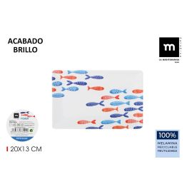 Bandeja Melamina Brillo Fisher 20x13x2 cm - La Mediterranea (24 Unidades) Precio: 45.59000006. SKU: B1FJRTFJ4L