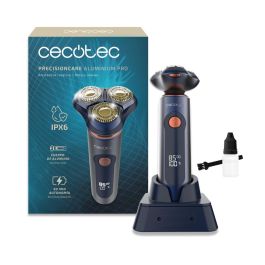 Cecotec Afeitadora eléctrica PrecisionCare Aluminium Pro azul titanio LCD 80min IPX6 base Precio: 52.5900001. SKU: B1CYW7K2EJ