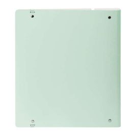 Carpeta Con Recambio Safta Din A4 Cuadro 5 mm Polipropileno Foam 4 Anillas 35 mm Verde Claro Carpeta Con Recambio Safta Din A4 Cuadro 5 mm Polipropileno Foam 4 Anillas 35 mm Verde Claro