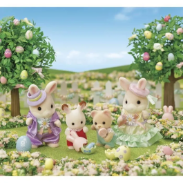 Sylvanian Families Muñecas Lapin Marguerite, con Huevos para Esconder Dulces