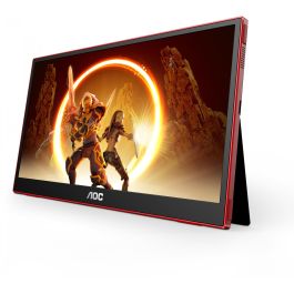 AOC 16G3 Monitor portátil Gaming 15.6" Full HD (1920x1080) IPS 4ms 144Hz con Altavoces