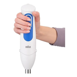 Batidora de Inmersión Braun MQ3005WH 0,6 L INOX 700W Blanco