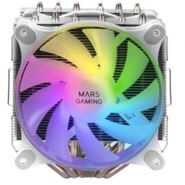 Mars Gaming MCPU-XTW/MCPUXTW Ventilador Disipador ARGB Doble Torre 300W Multisocket Blanco 12cm