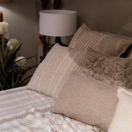 Cojín Natural Algodón-Poliéster 60 X 60 cm