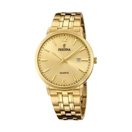 Reloj Hombre Festina F20513/3 Dorado Precio: 139.8899997. SKU: B1G4DRBZV9