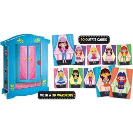 Lisciani Giochi LIS8008324098361 Muñeca de madera para crear fantásticos conjuntos Método Montessori