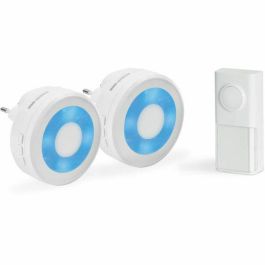 SCS SENTINEL Juego de 2 timbres inalámbricos enchufables sin batería con luz de halo con 1 botón - EcoBell 100 Light x2 Precio: 57.49999981. SKU: B173ZM6LWA