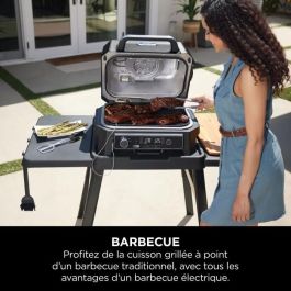 Barbacoa y ahumador eléctrico con termómetro - NINJA - Woodfire Pro XL - OG850EU - Barbacoa y freidora de exterior Barbacoa y ahumador eléctrico con termómetro - NINJA - Woodfire Pro XL - OG850EU - Barbacoa y freidora de exterior