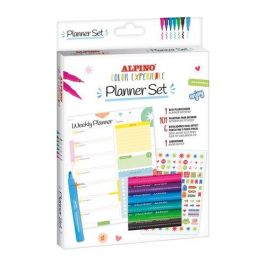 Set Planner Color Experience (6 Rotuladores De Punta Pincel + 1 Subrayador + Bloc Planificador + 101 Pegatinas Para Decorar) Precio: 9.89999978. SKU: B14LM53FW6