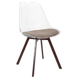 Home Deco Factory Silla con Cojín Scott de Plástico Taupé Precio: 38.9899994. SKU: B1G9ZSZ3CA