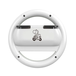 HORI Volante de Carreras HOR4961818041974 para Nintendo Switch, Mario Kart, Joy-Con Patrón Yoshi Verde