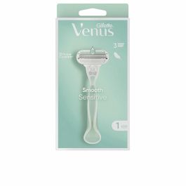 Gillette Venus Smooth Sensitive Maquinilla de Afeitar Mujer, 3 Hojas, SkinCushion + 1 Recambio Precio: 6.59000001. SKU: B14WW5FPQR
